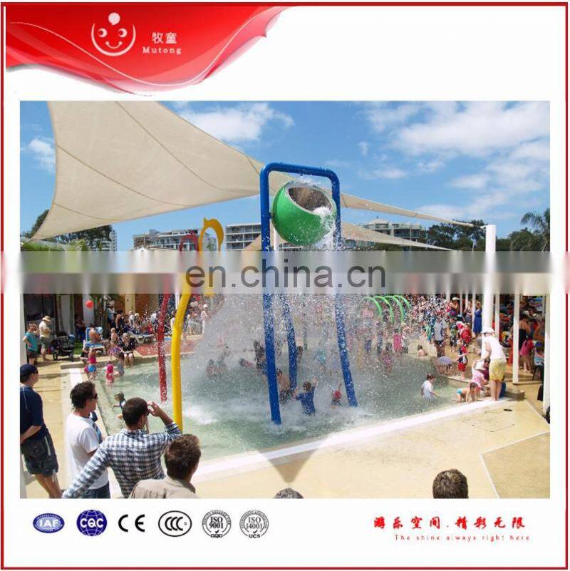 Popular Aqua Splash Pads Water Dumping Buckets, Aqua Shower Tower for Sale