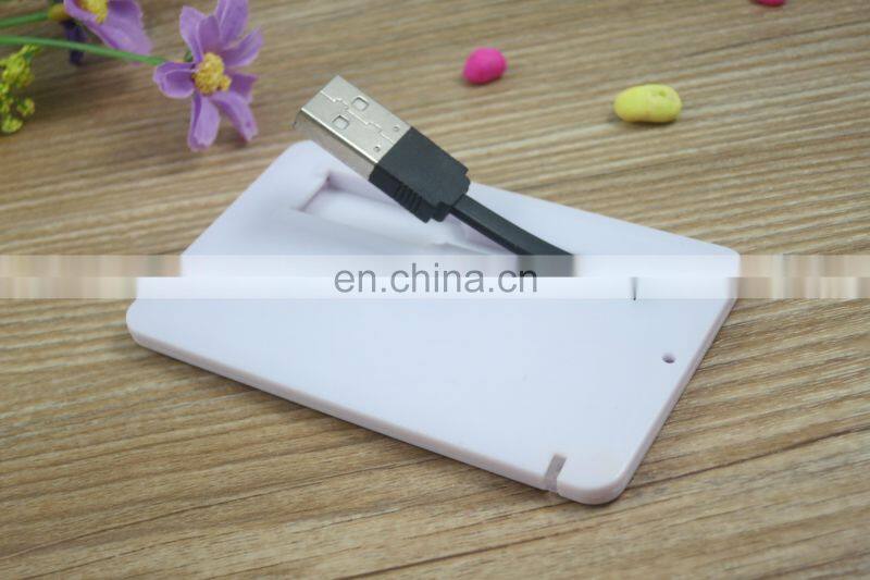 Hot sale credit card usb flash drive business card,OEM any usb pendrive for business gift