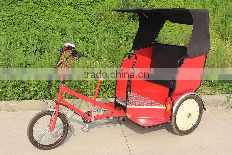 Traditional Electric Pedicab Rickshaw for Passengers