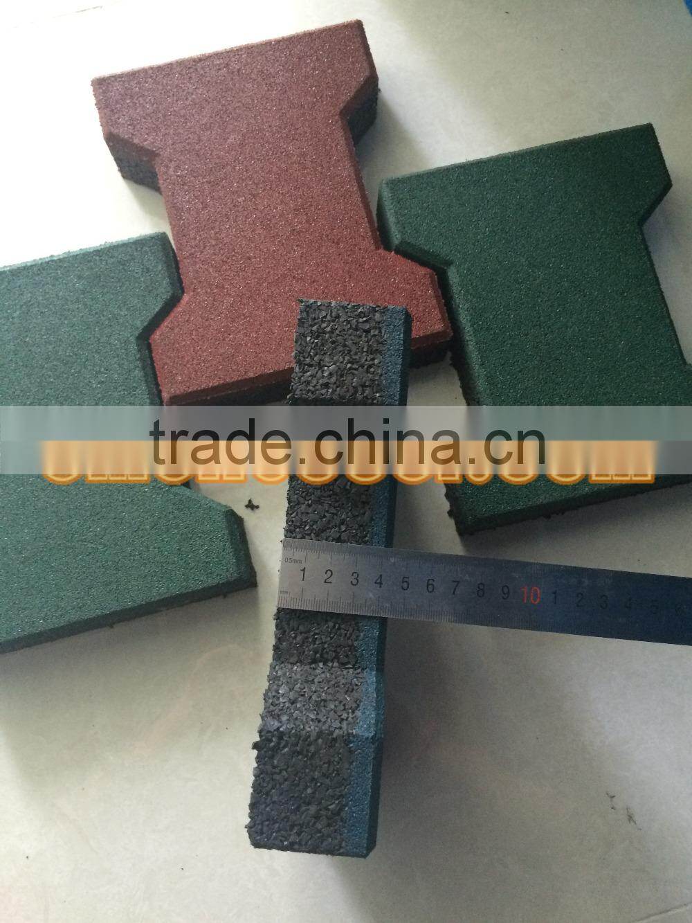 Driveway Recycled Rubber Paver