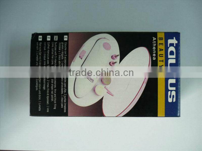 battery operated manicure pedicure set