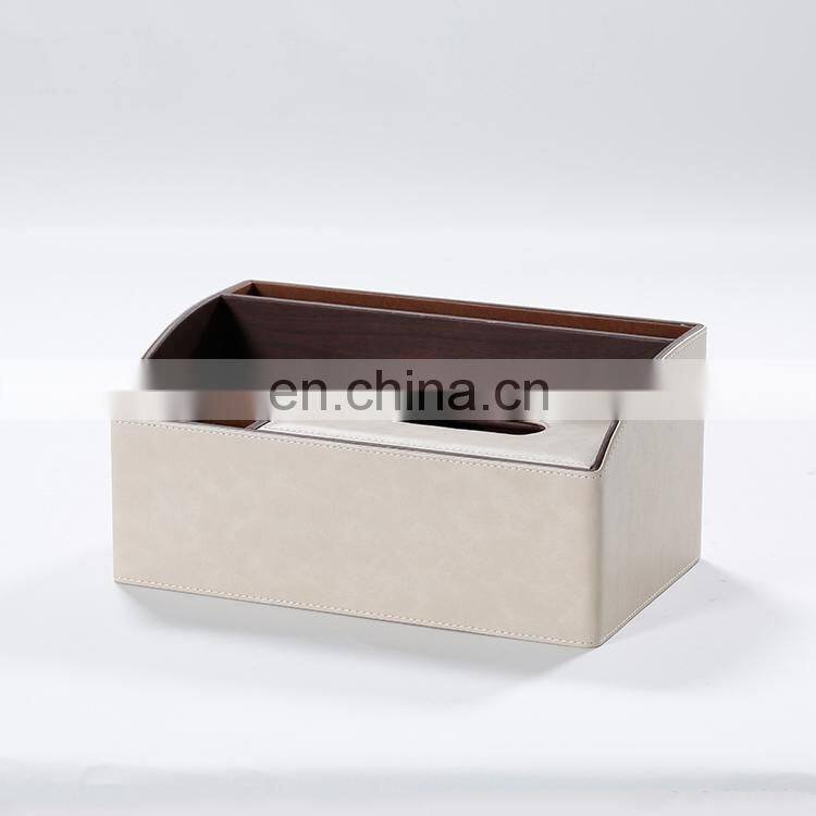 Honeyson high quality hotel room leather accessories hotel amenities