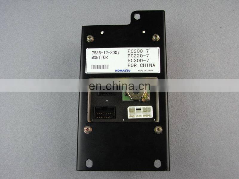 PC160-7 PC200-7 excavator monitor PC210-7 PC240-7 PC260-7 LCD display panel 7835-12-3007 7835-12-3000 7835-12-1006 7835-12-1007