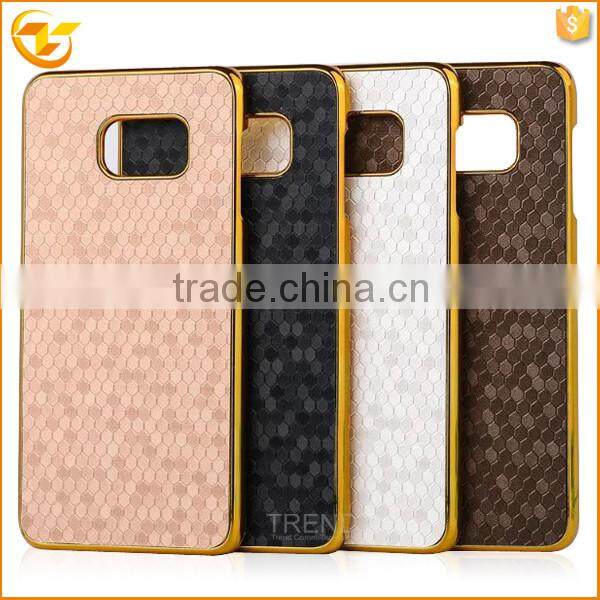 china supplier honeycomb back cover case for Samsung galaxy S7