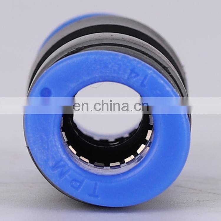 M4 M6 M8 M10 M12 PU Types Of Push In Straight Connector Plastic One Touch Air Hose Fittings Pneumatic