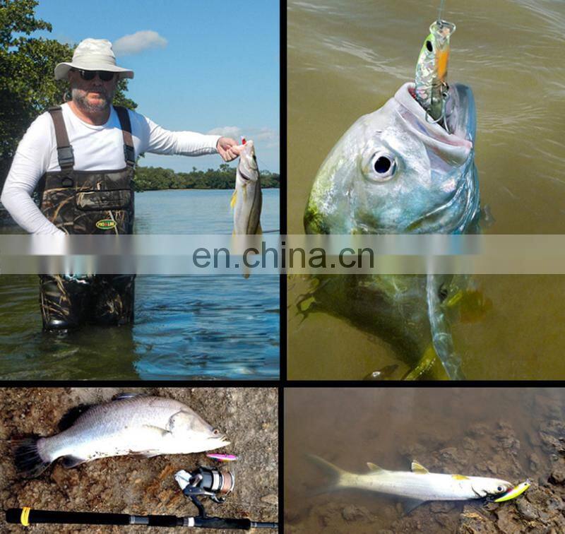 7.5cm 10.2g Lifelike Hard Bait Bass Swimbait B KK Treble Hook Trolling Floating Minnow