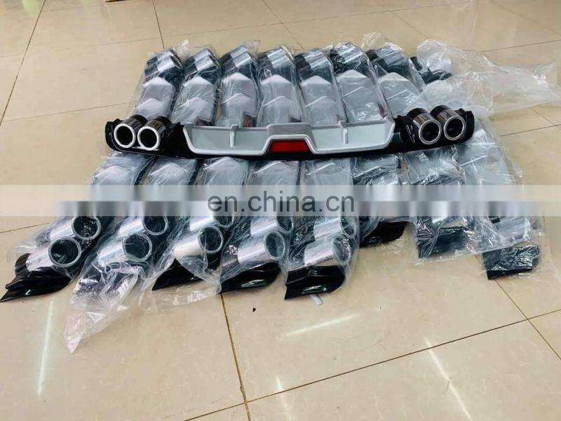 Honghang Factory Directly Supply Car Accessories Universal Rear Lip, Rear Diffuser Rear Bumper Lip Protector For All Cars