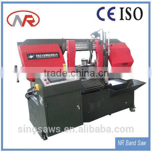 GS320 Automatic Hydraulic horizontal CNC metal cut band saw machine gang saw machine