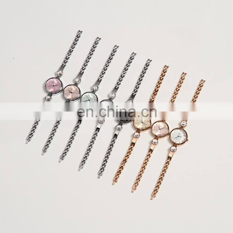 JW 6112 Ladies Hand Chain Watch Minimalistic Analog Quartz Stainless Steel Charm Ladies Business Watch