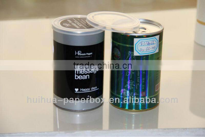 empty paper easy open tubes for baby milk powder