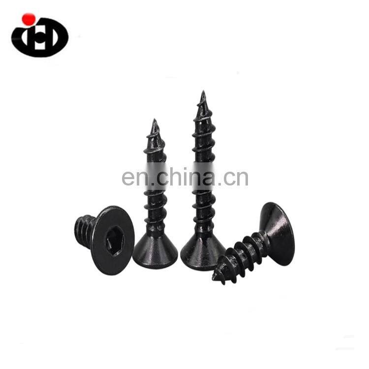 Hot Sale JINGHONG Black Phosphating Phillips Wood Drywall CSK Allen Screw