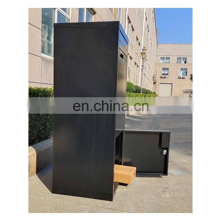 Galvanized Mount Locking Mail And Parcel Drop Box Delivery Box