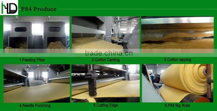 water oil repellent polyester nonwoven needle felt dust filter bag