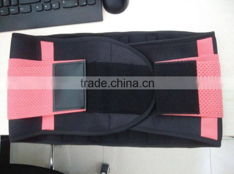 2016 Neoprene waist support protection slimming belt waist trimmer belt for waist
