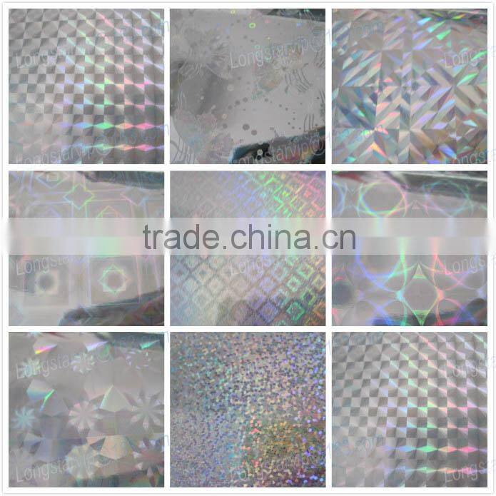 PET/OPP Holographic Film Used For Packing