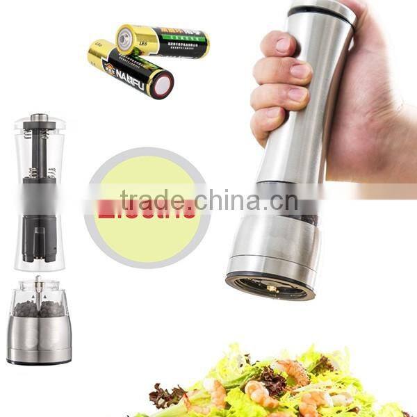 Battery Operated Electric Pepper Mill Grinder