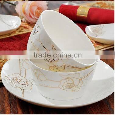 56 pcs hand painted picture dinner plates for weddings