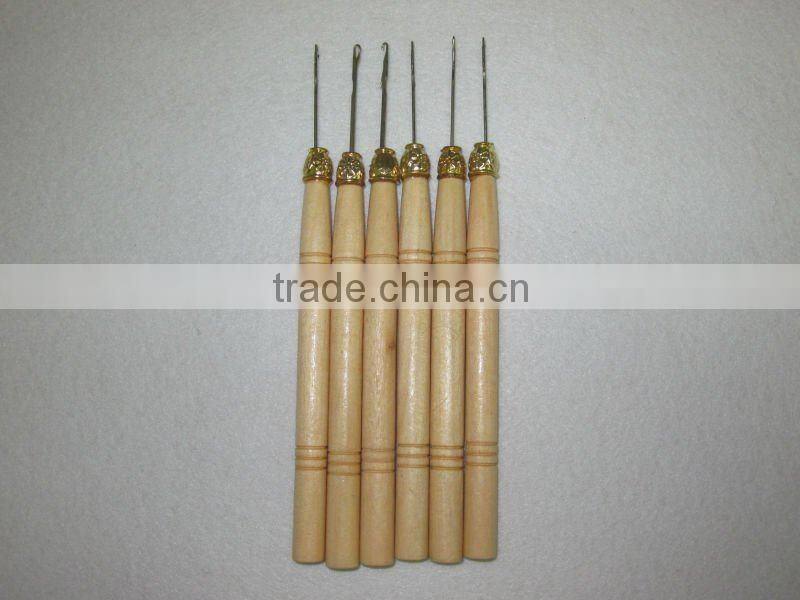 Wholesale wooden hair pulling needles