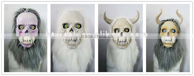 Moving Mouth Person Mask for Holloween Party - Demon003