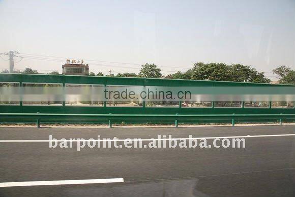 plastic PC solid sheet--noise barrier