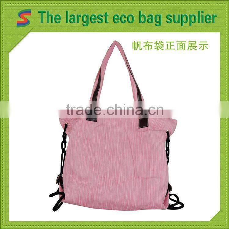 canvas tote bag with outside pockets cotton road bag