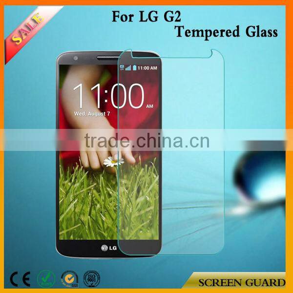 Factory Price Anti-shock Tempered Glass Screen Film For LG G2