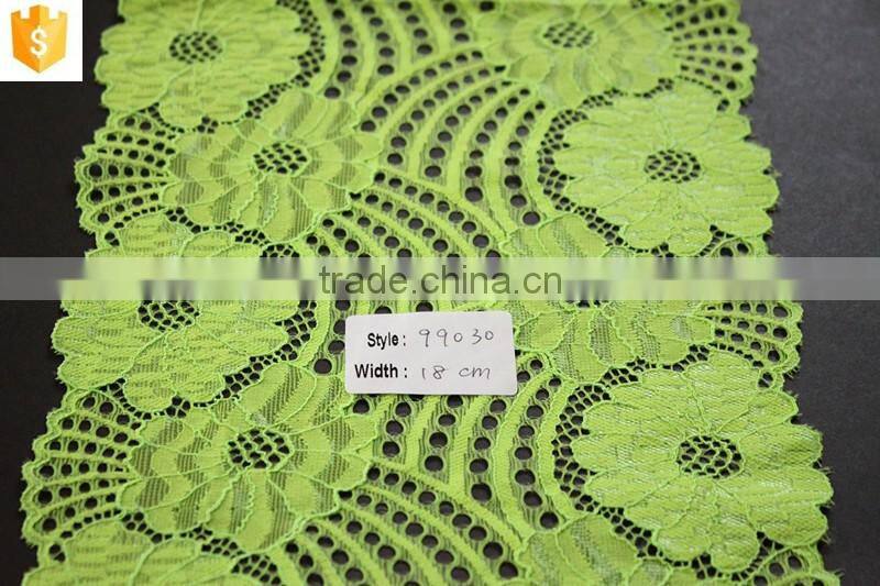 Nylon Mesh Fabric Locked Lace Fabric for wedding dress