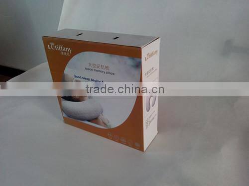 5-star shape memory foam nap pillow for office sleep pillow