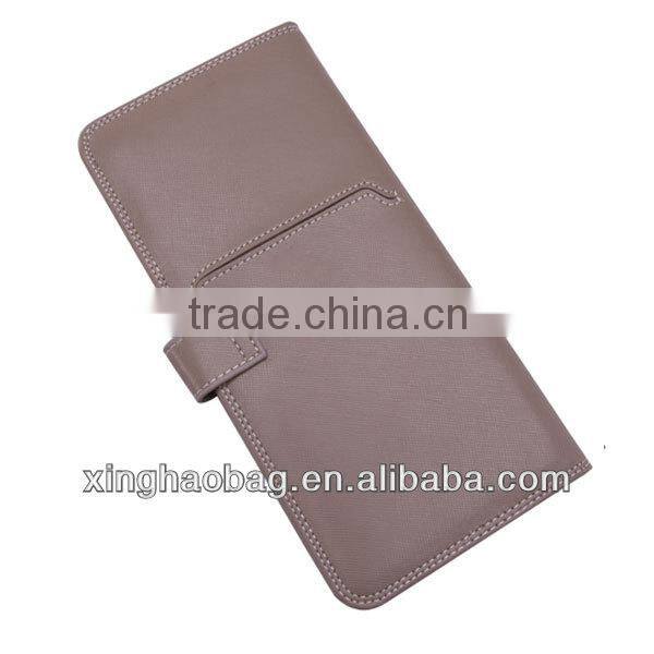 100% genuine leather travel document wallet