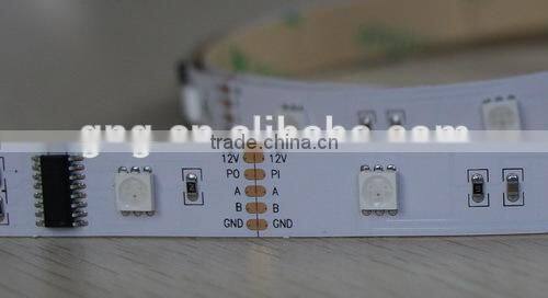 ws2801/ws2812b ws2821 /tm1812 /lpd6803 / flexible DMX rgb led digital strip addressable pixel waterproof strip