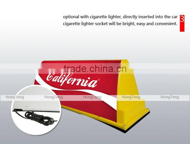 Hongteng new style taxi top advertising light