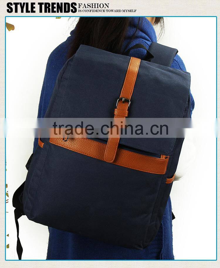 2014 korean nylon backpack teen backpack bag