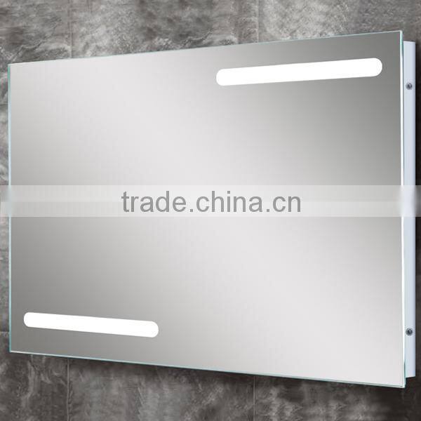 led backlit glass bathroom mirror
