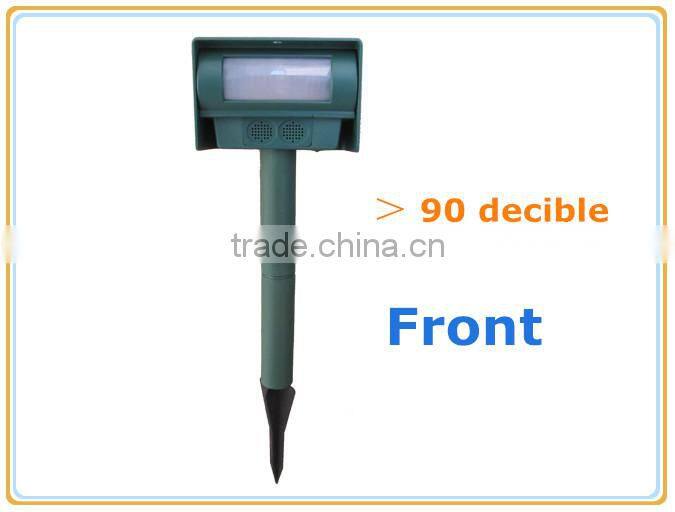 Solar Ultrasonic Powered Mole Repeller/Rat Repellent/Mice Repeller