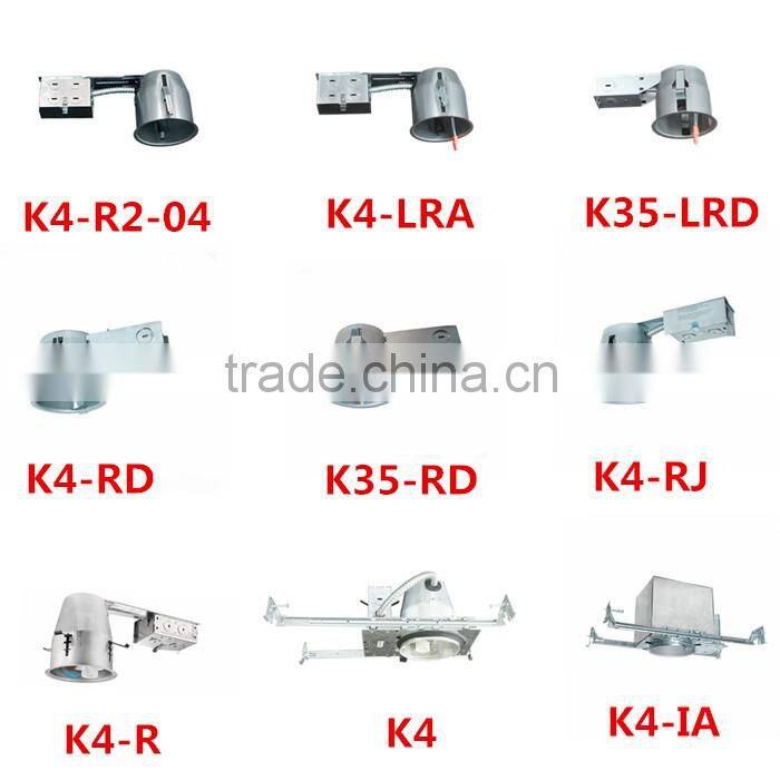 Baffle trim for led pot light and housing etl listed
