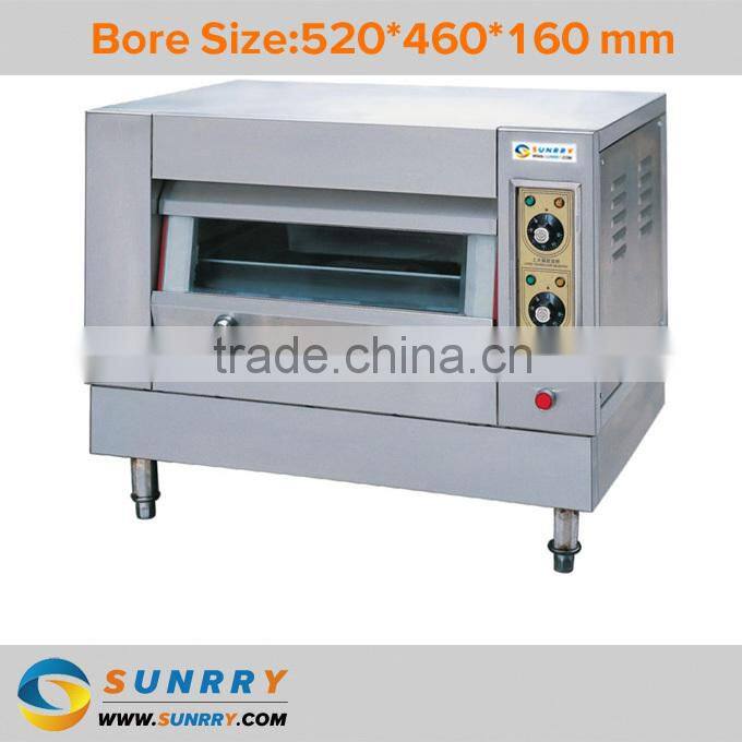 Hot sale good price kitchen equipment stainless steel single deck mini portable electric baking cookies oven stove for baking