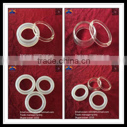 High quality customized OEM soft rubber silicone mould for resin bracelet and ring