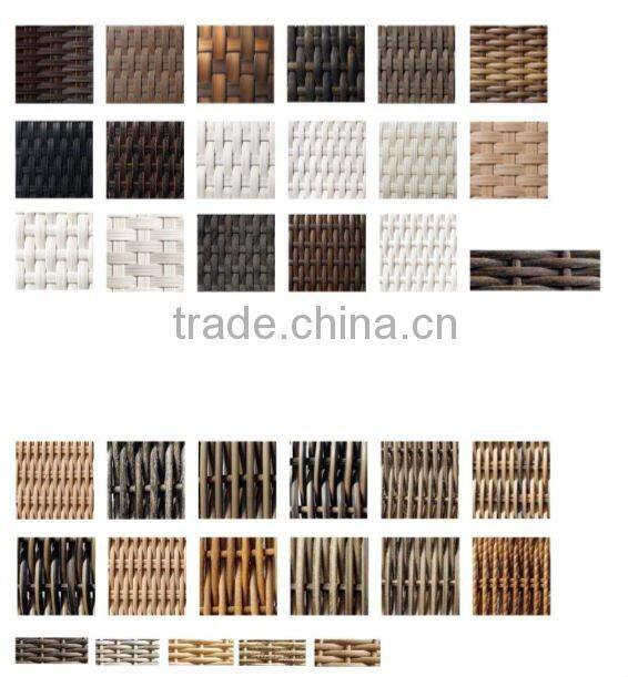 sectional living room rattan/wicker sofa set