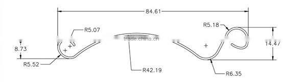 Shutter door roll forming machine