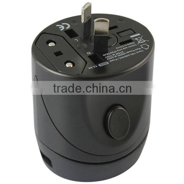 Worldwide International Power Adapter Wall Charger with US EU UK AU Plugs