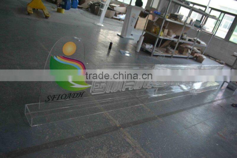 News conference professional acrylic glass podium