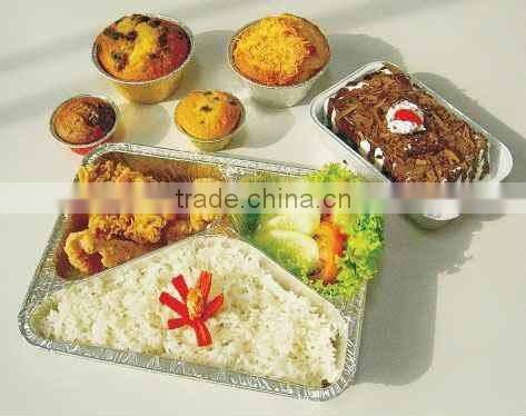 plain round foil container exported to Columbia