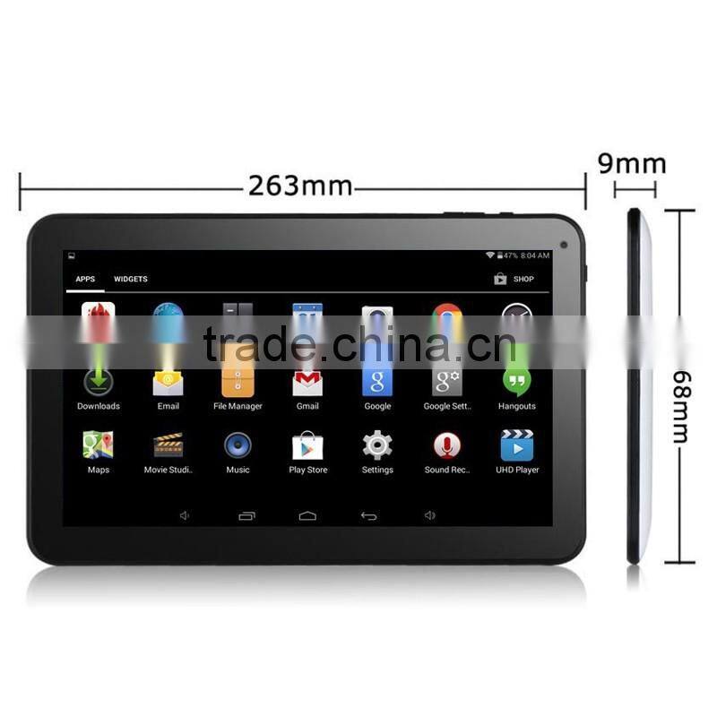 1024*600 Quad Core Smart Android 4.4 Google Play APP 10 Inch Bluetooth Tablet PC