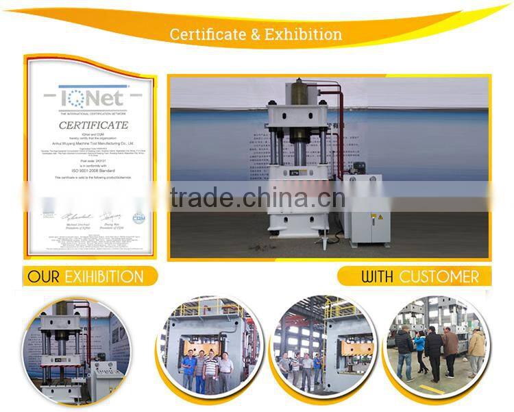 Y32-800 Four-column Hydraulic Press Machine for cold exextrusion