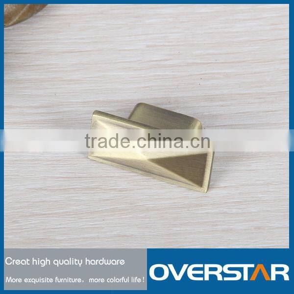 Zinc Alloy Square Bedroom Cabinet Hardware Wardrobe Knobs