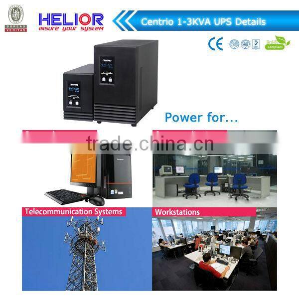 3kva single output AC DC uninterruptible power supply(Centrio-LCD)