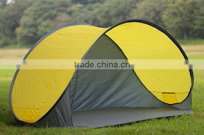 Children's outdoor shade tent beach tent automatic wire automatically bounce tent