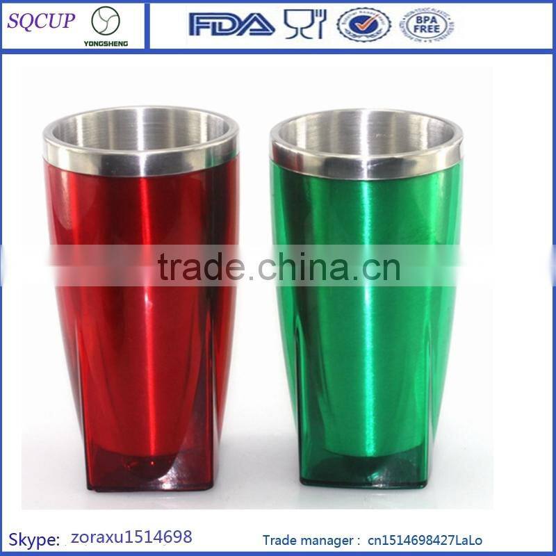 450ml Personalized Double Wall Thermos auto/Travel mug/Insulated Coffee Tumbler Wholesale