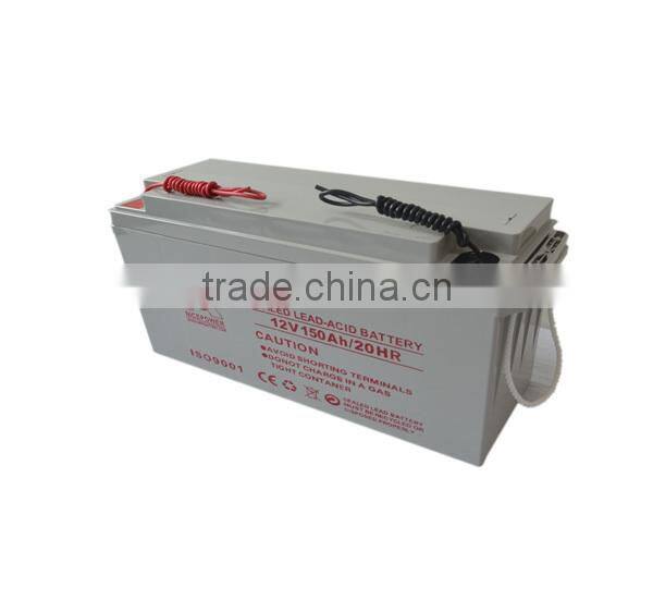 solar wire 12v 150ah VRLA lead acid battery 24v in storage battery
