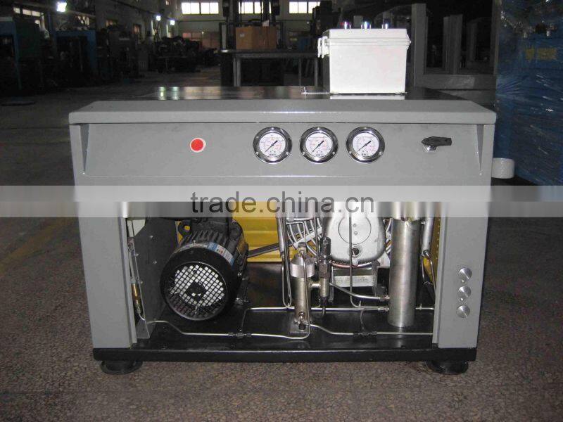 Small CNG home filling compressor 250Bar 25Mpa